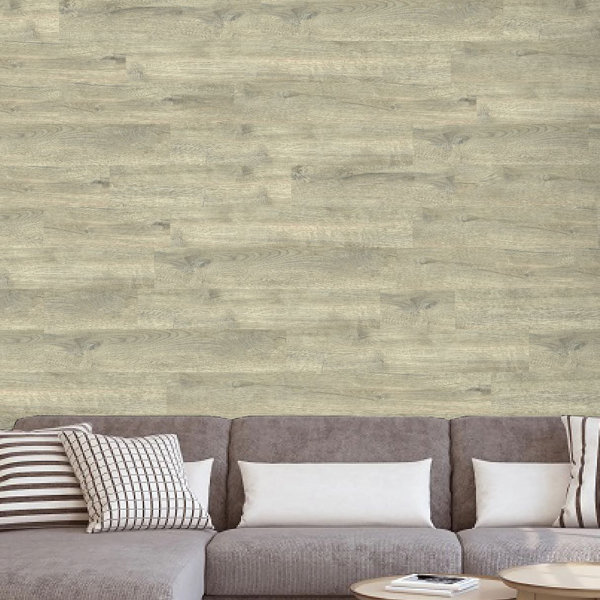 Porpora Stylish 6" x 36" Peel and Stick Vinyl Wall Paneling in Light